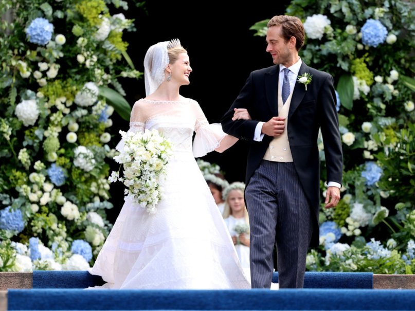 La princesa María Carolina  se casó con el venezolano Leopoldo Maduro Vollmer